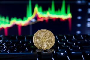 Bitcoin ADA coin token digital crypto currency coin for decentralized financial banking