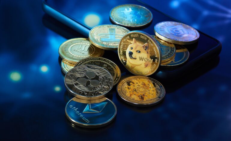 Various golden cryptocurrencies