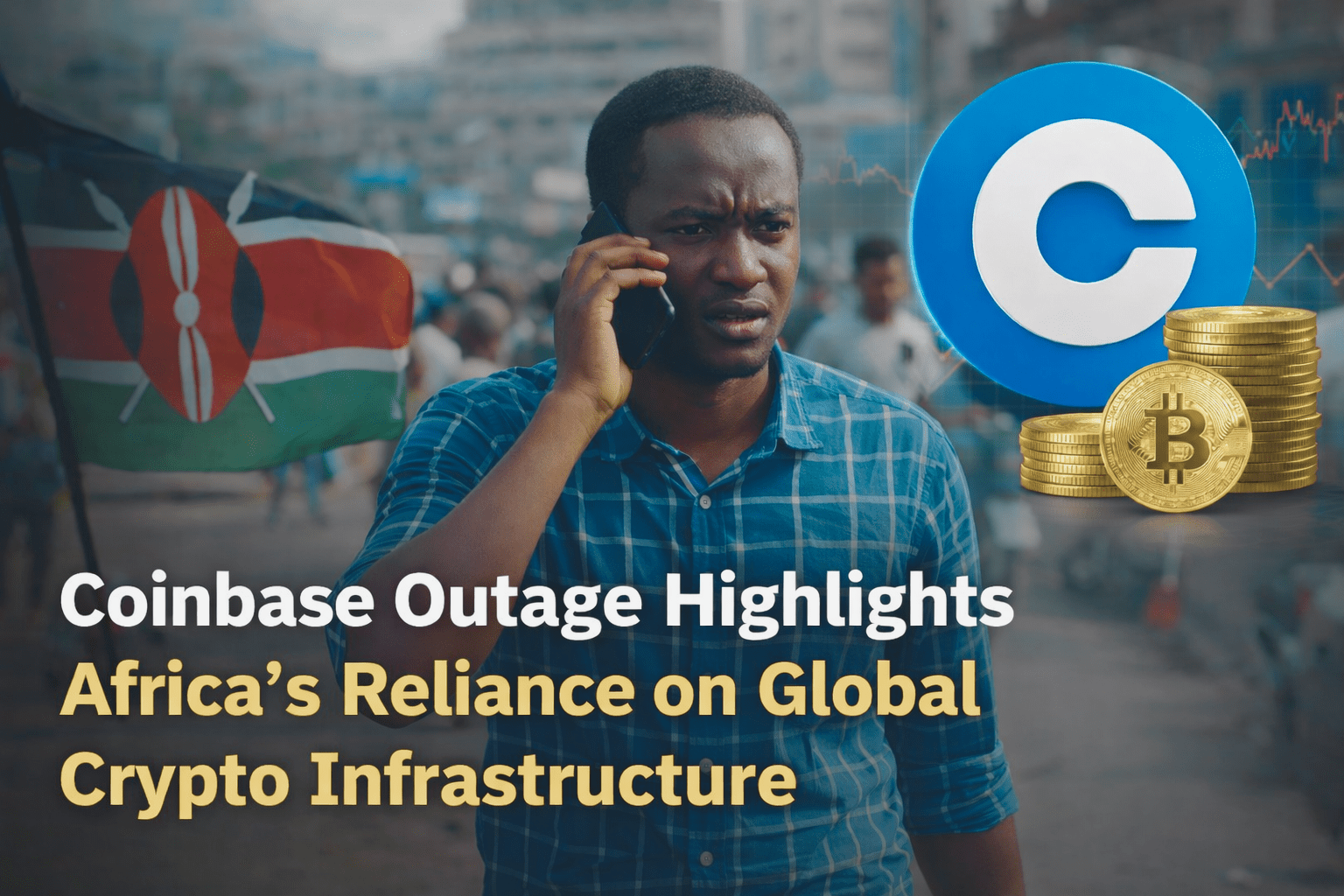 Coinbase Outage Highlights Africa’s Reliance on Global Crypto Infrastructure