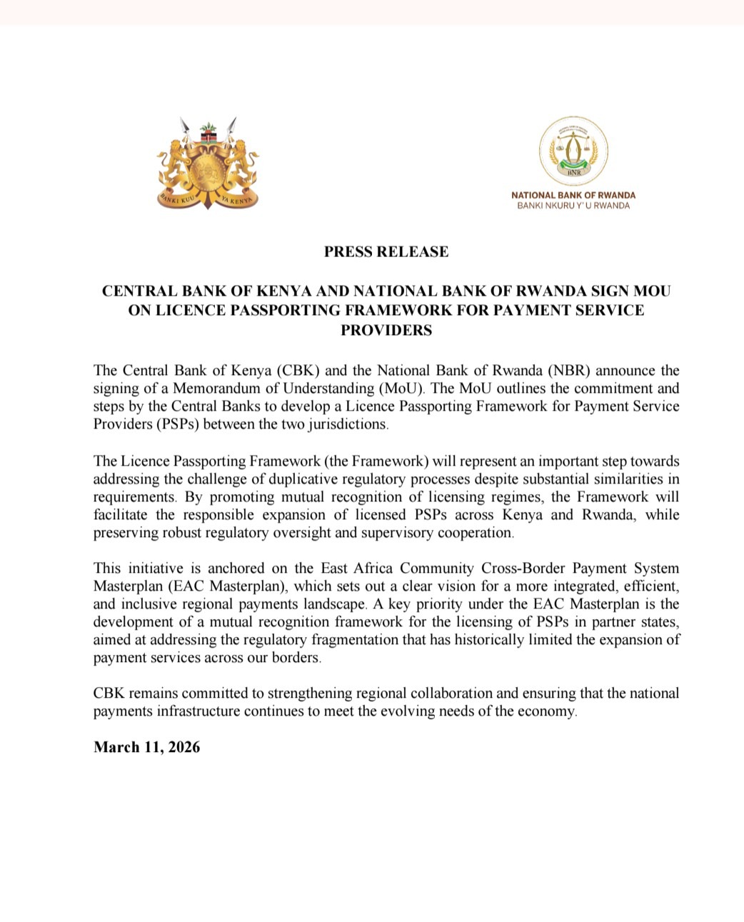 Africa’s Payment Walls Are Cracking: Kenya and Rwanda Take the First Regulatory Step