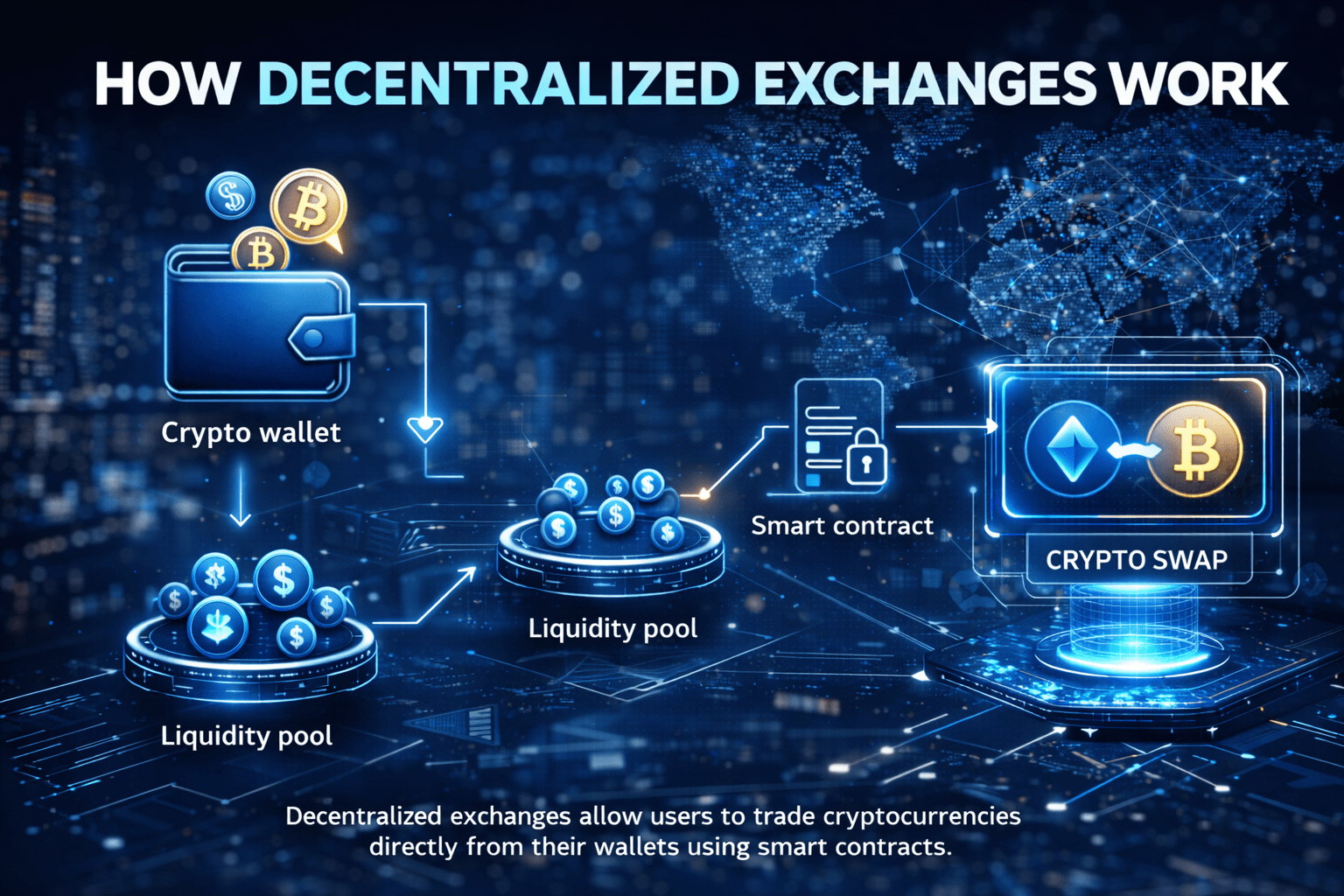How Decentralized Exchanges Work: Trading Crypto Without Middlemen