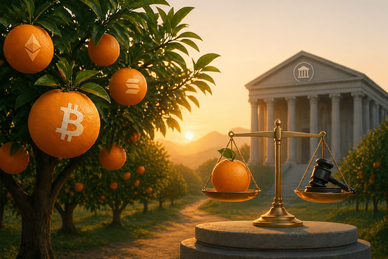 The Orange Grove That Still Rules Crypto: Why Regulation Is Finally Growing Up