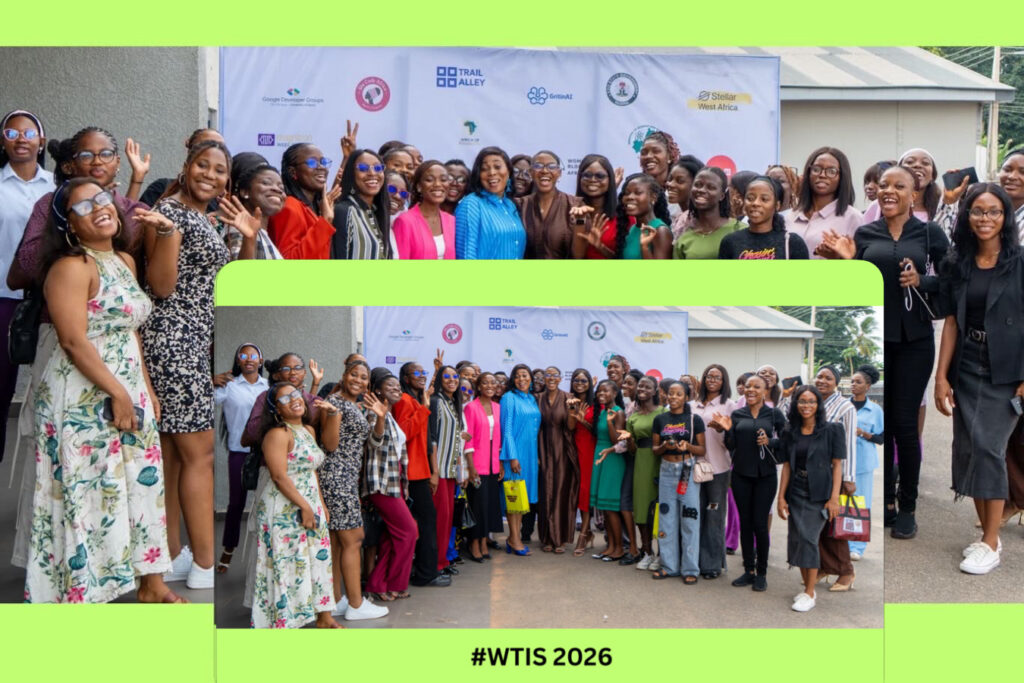 Hundreds of women and girls gathered in Benin City for the Women Tech Innovators Summit on March 14, 2026.