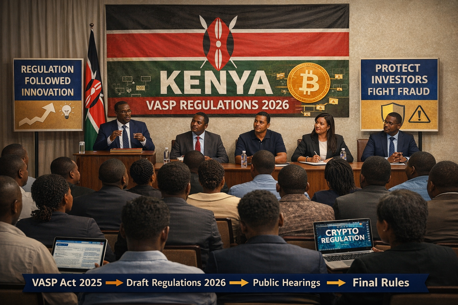 “Regulation Should Follow Innovation”: Stakeholder Pushback at Kenya’s Final Public Hearing on Draft VASP Regulations 2026