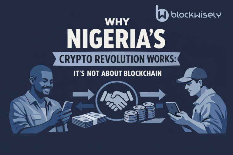 The Real Reason Nigeria’s Crypto Revolution Works: It Was Never About Blockchain