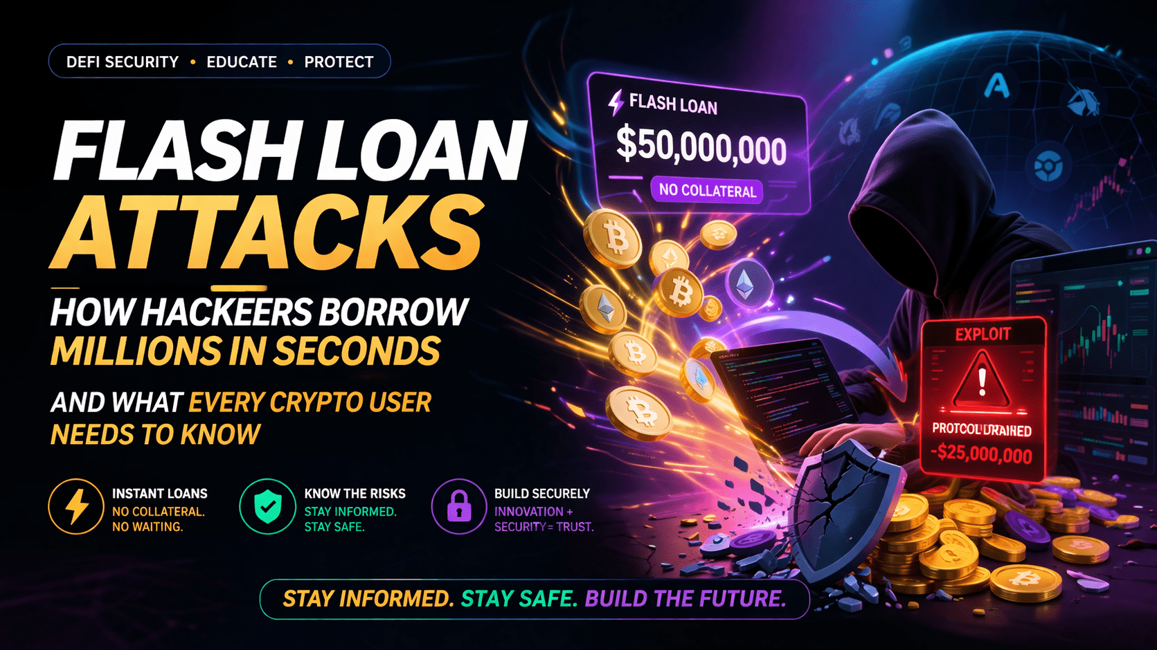 Flash Loan Attacks in DeFi: How Hackers Borrow Millions in Seconds