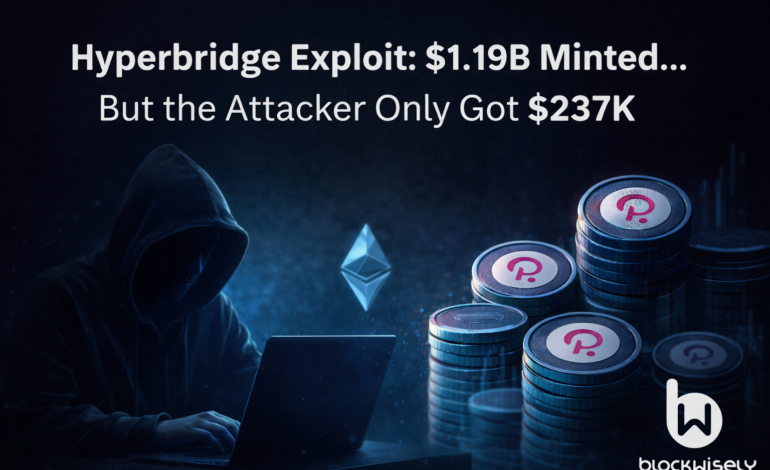 Hyperbridge Exploit: $1.19B Minted… But the Attacker Only Got $237K