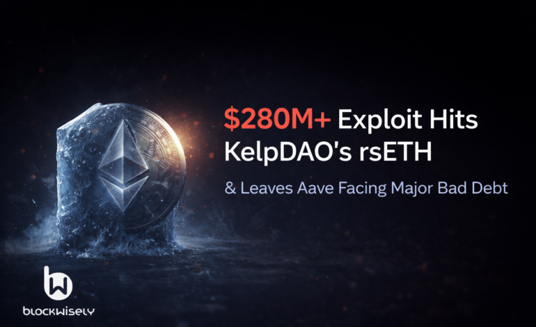 $280M+ Exploit Hits KelpDAO: rsETH Breach Leaves Aave Facing Major Bad Debt