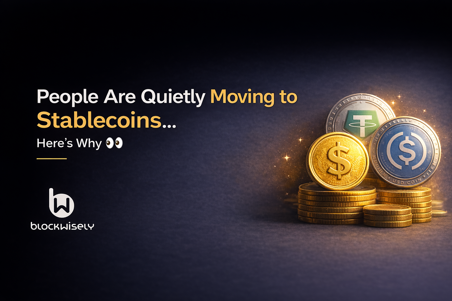 People Are Quietly Moving to Stablecoins…