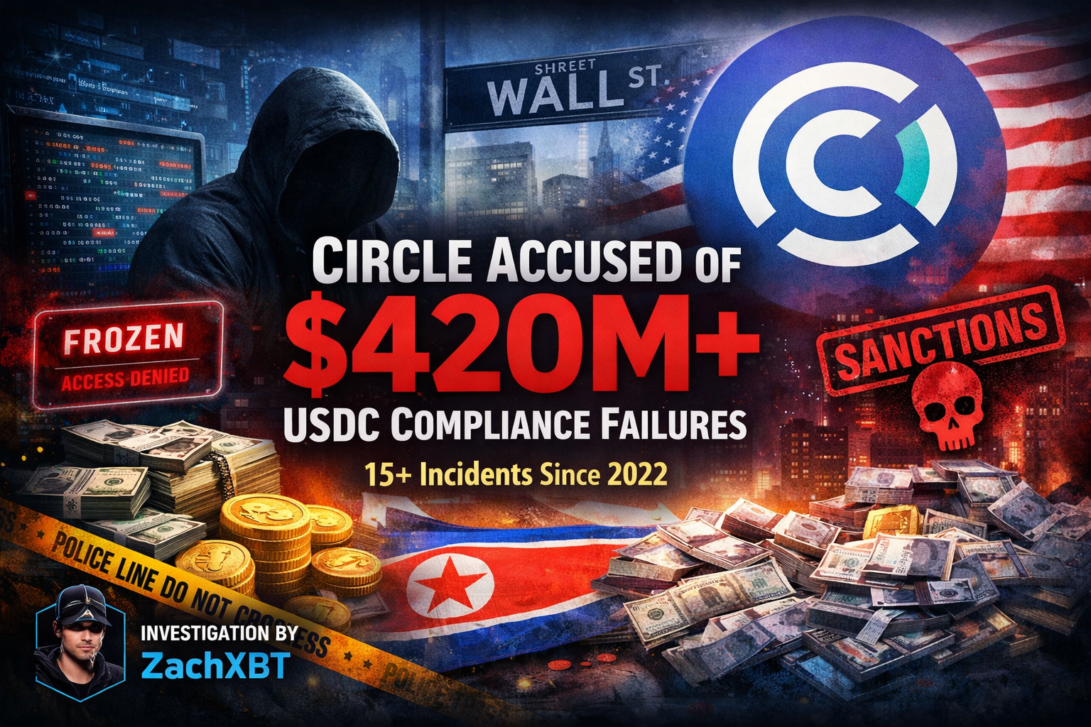 $420M+ in Question: ZachXBT Accuses Circle of Major Compliance Failures