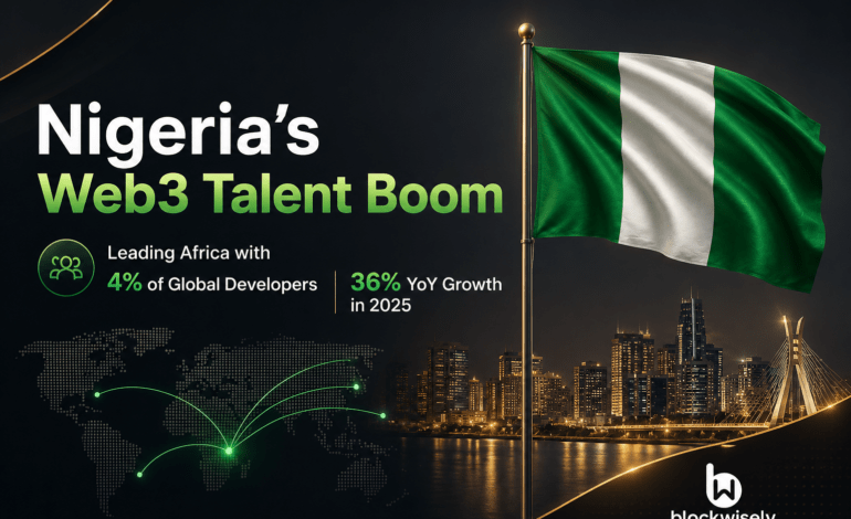 Nigeria Web3 Talent Boom: 4% of Global Developers and 36% Growth in 2025