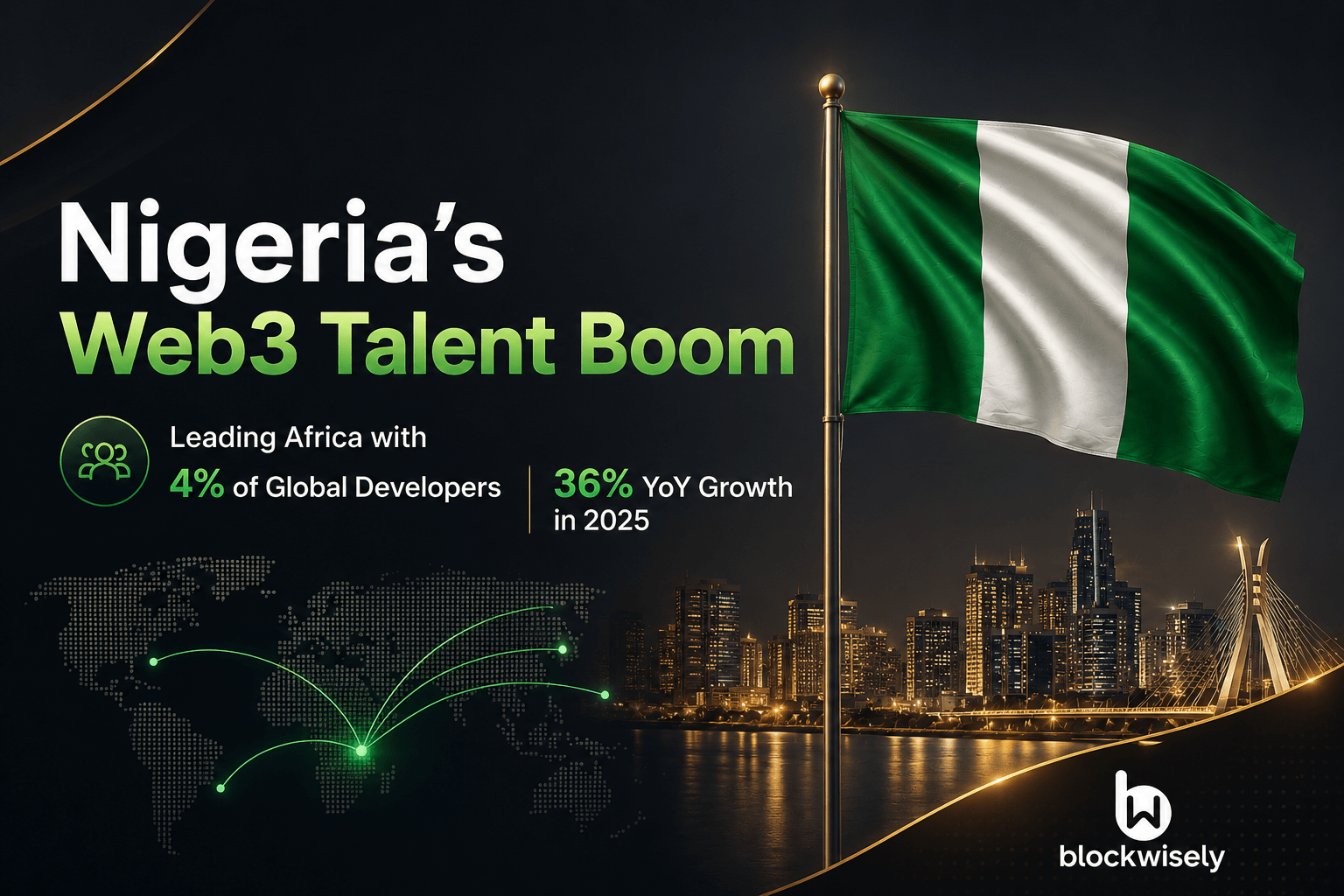Nigeria Web3 Talent Boom: 4% of Global Developers and 36% Growth in 2025