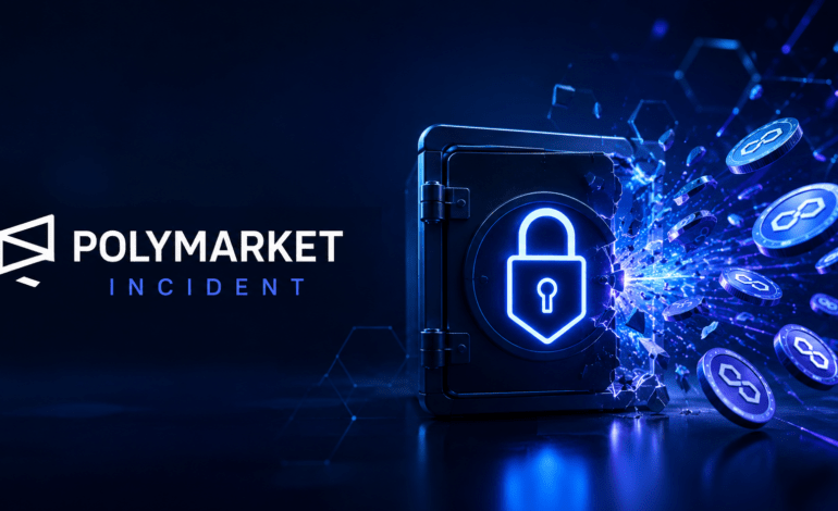 Polymarket hack draining POL tokens through UMA CTF Adapter on Polygon.
