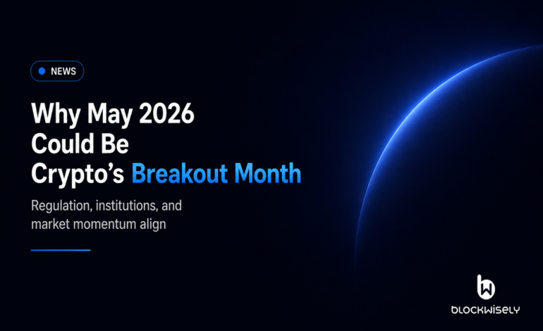 Why May 2026 Could Be Crypto’s Breakout Month
