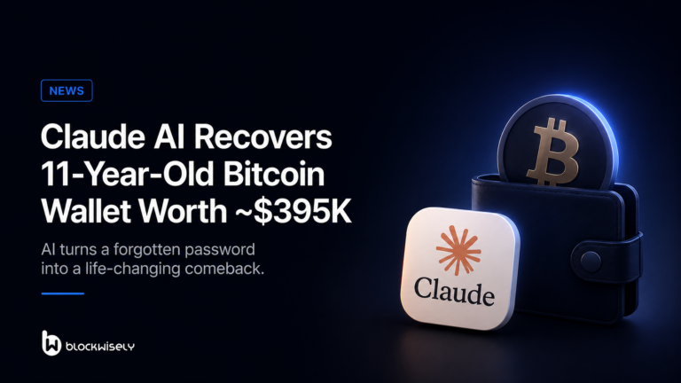 Claude AI Helps Recover 11-Year-Old Bitcoin Wallet