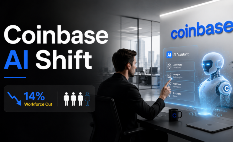 Coinbase AI Workforce Restructuring: Why Coinbase Cut 14% of Staff