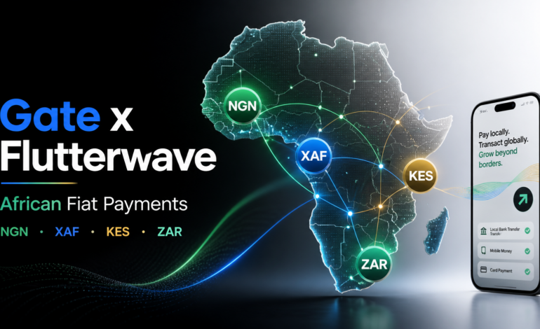 Gate and Flutterwave crypto payment partnership expanding local fiat on-ramps across Africa