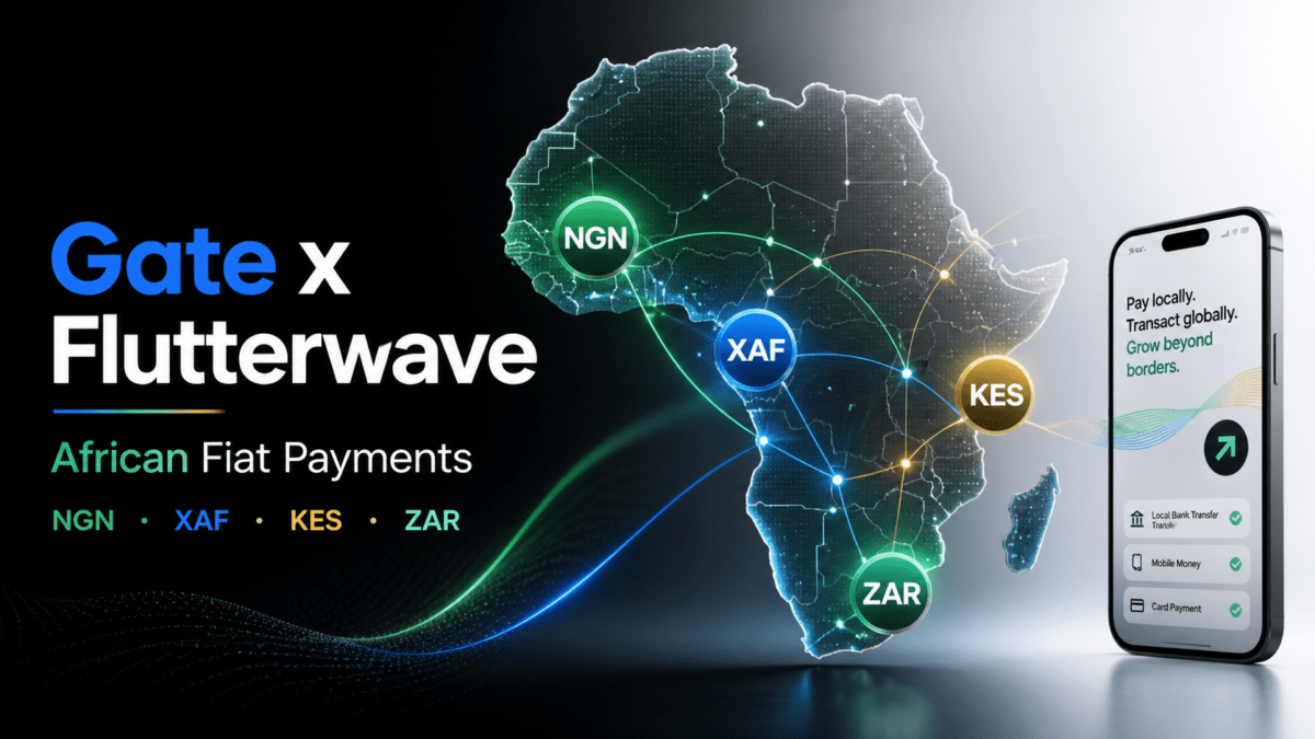 Gate Partners With Flutterwave to Support African Fiat Payments in NGN, XAF, KES, and ZAR