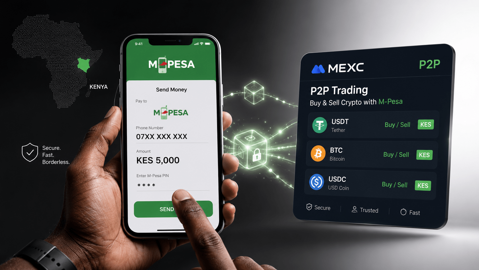 Kenya’s M-Pesa Eyes Blockchain Integration as MEXC Adds M-Pesa Support for P2P Crypto Trading