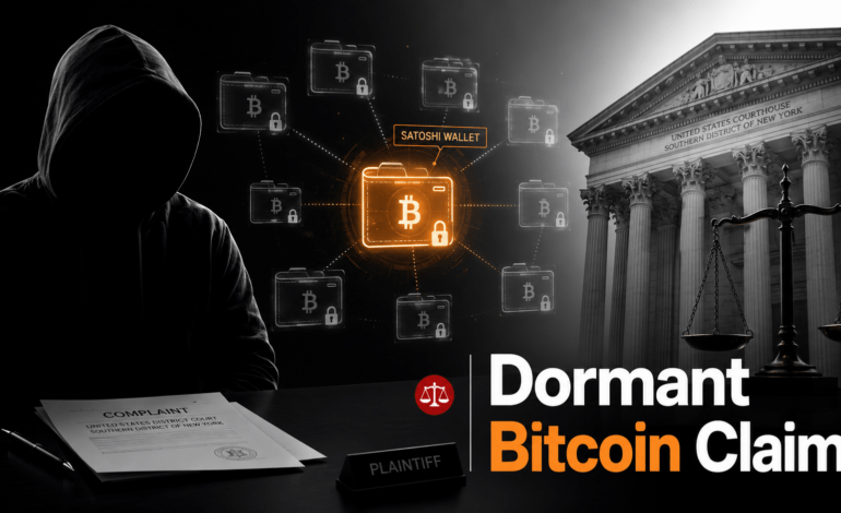 Anonymous plaintiff claiming dormant Bitcoin wallets linked to Satoshi in a New York court case
