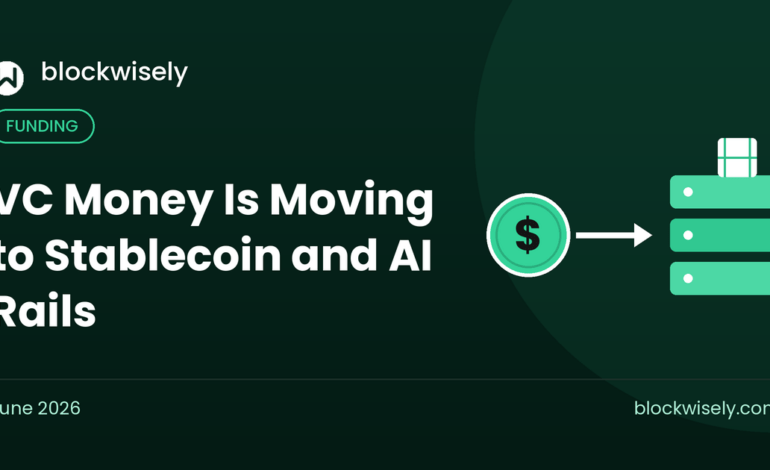 The VC Money Is Moving to Stablecoin Rails and AI Inference