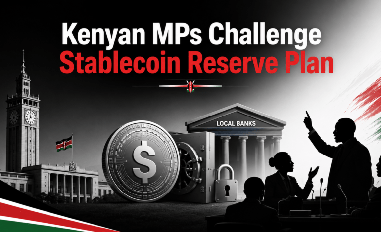 Kenyan MPs Challenge Plan to Keep Stablecoin Reserves in Local Banks
