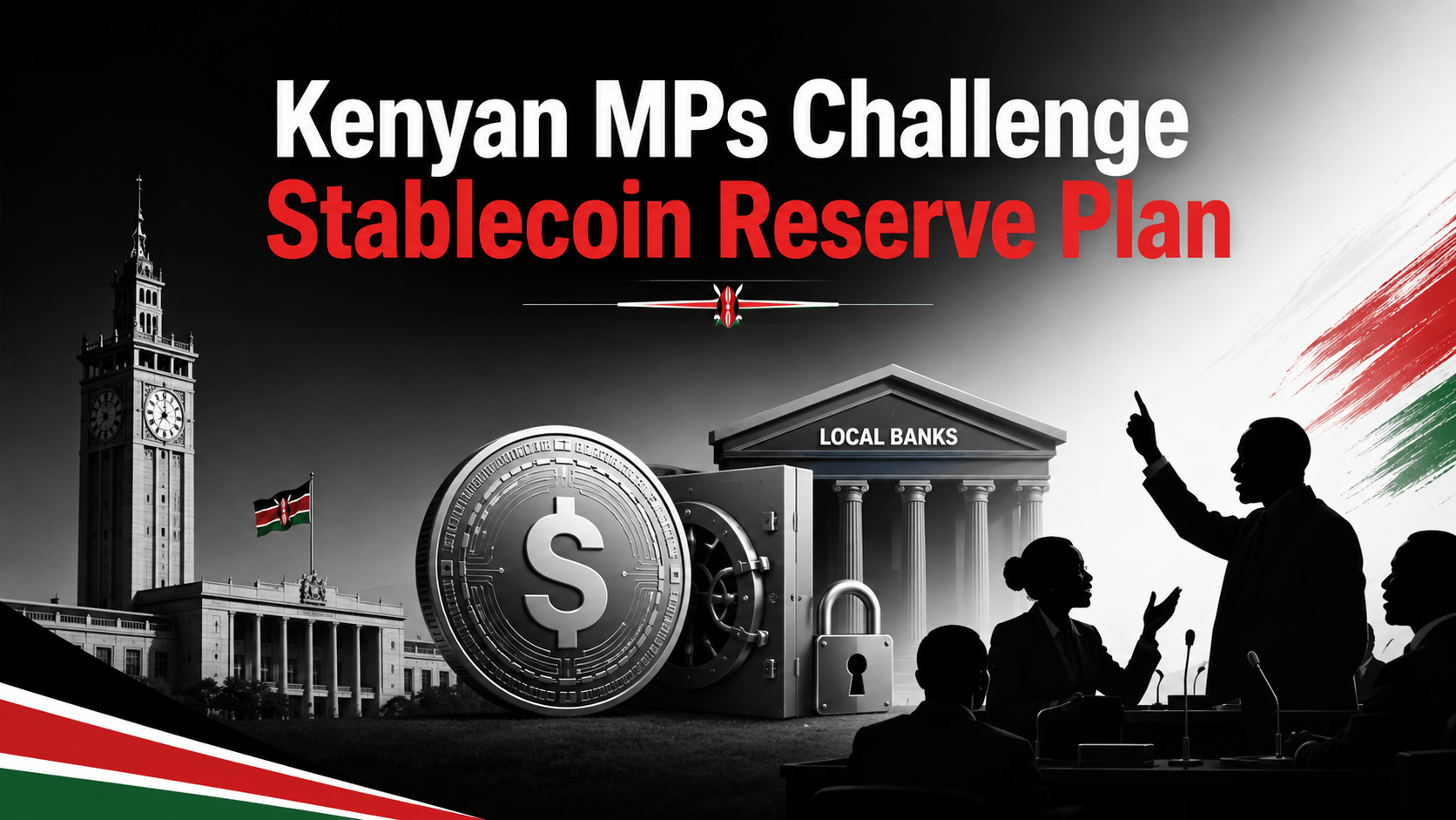 Kenyan MPs Challenge Plan to Keep Stablecoin Reserves in Local Banks