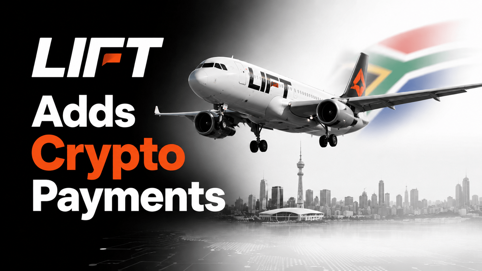 South African Airline LIFT Adds Crypto Payments for Flight Bookings