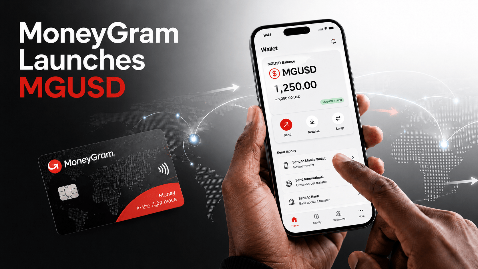 MoneyGram Launches MGUSD Stablecoin as Remittance Giants Move Toward Digital Dollars
