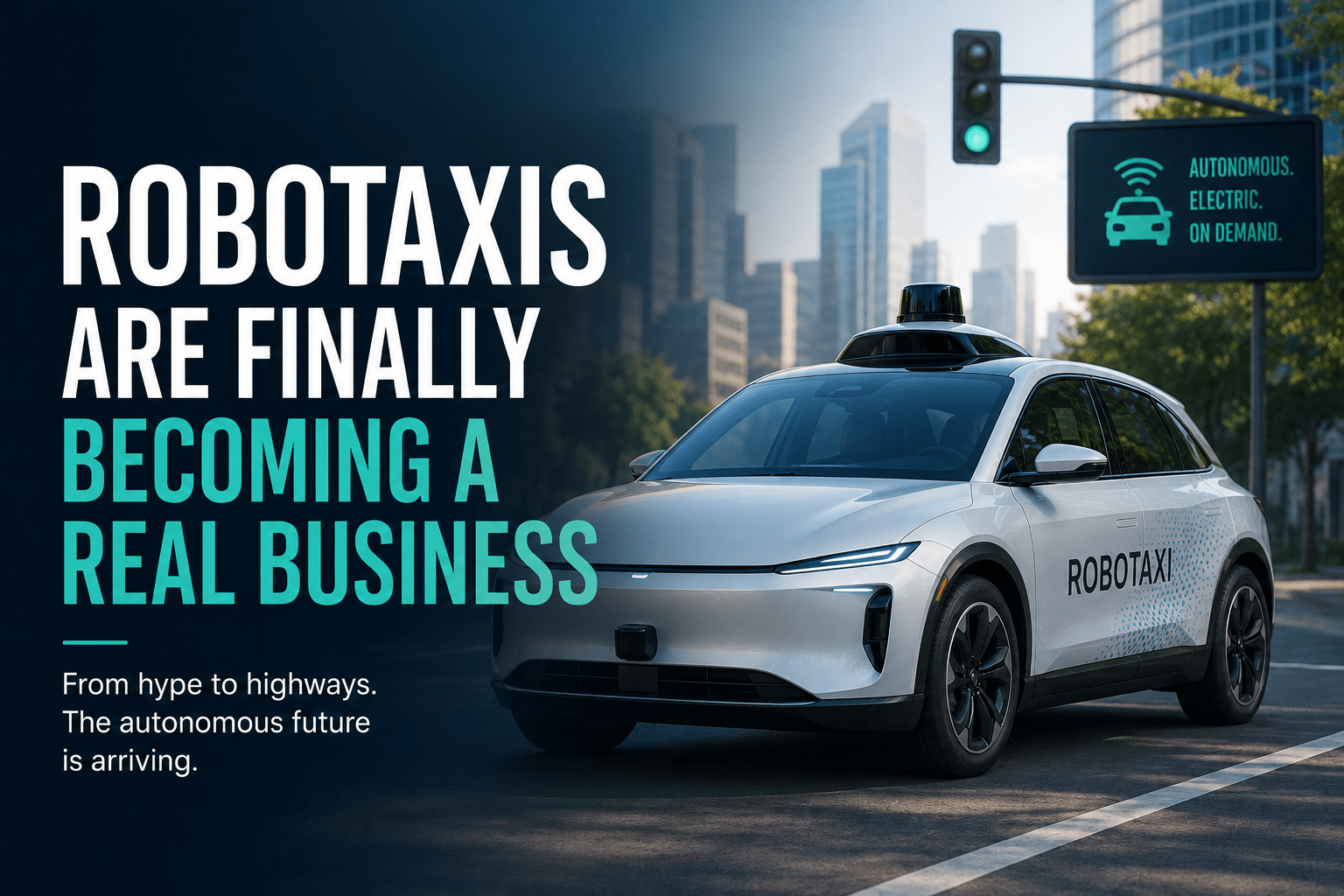 Robotaxis Are Finally Becoming a Real Business