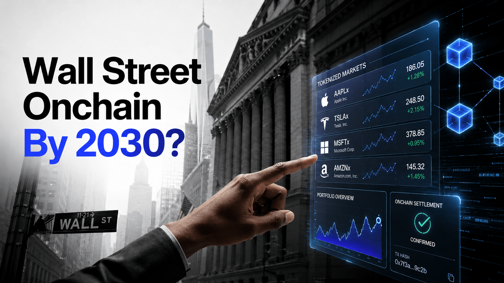 Wall Street on Blockchain by 2030?