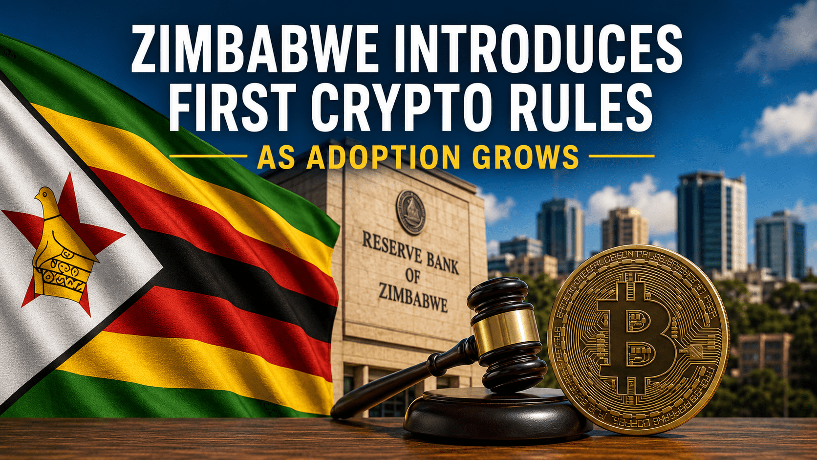 Zimbabwe Introduces First Crypto Rules as Adoption Grows