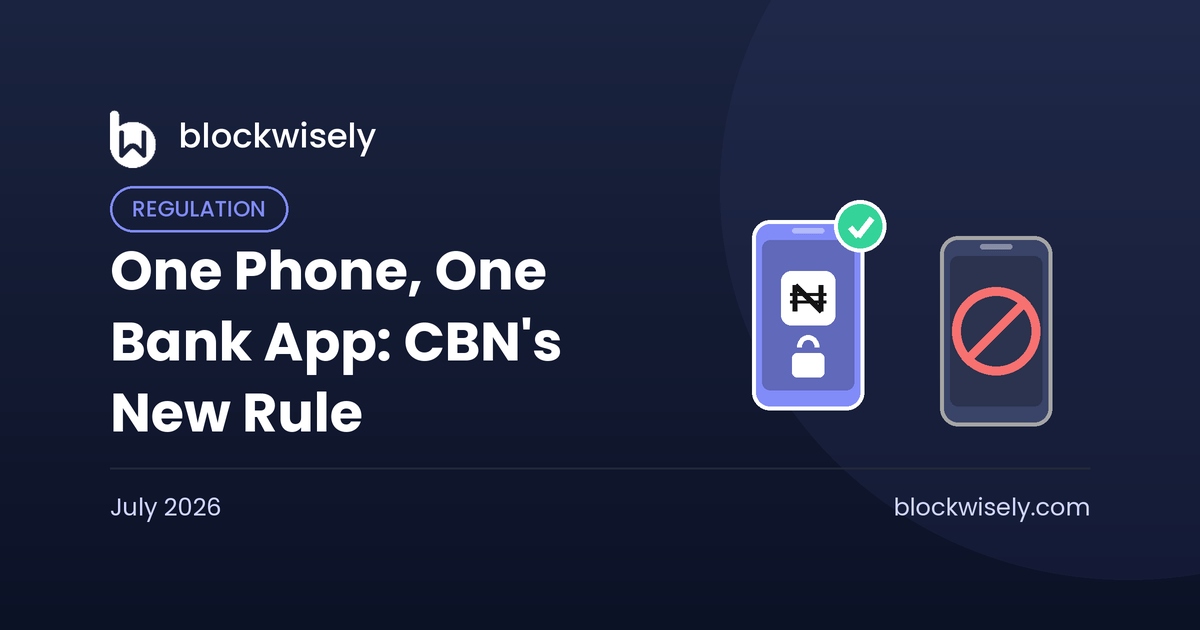 CBN Device Binding Rule: What One Phone, One App Means for Crypto Users