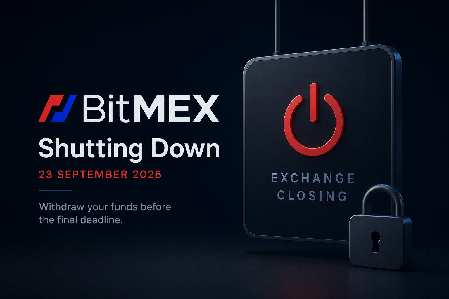 BitMEX Is Shutting Down: What Traders Need to Know Before September 2026
