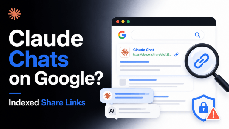 Claude shared conversations appearing in Google search results