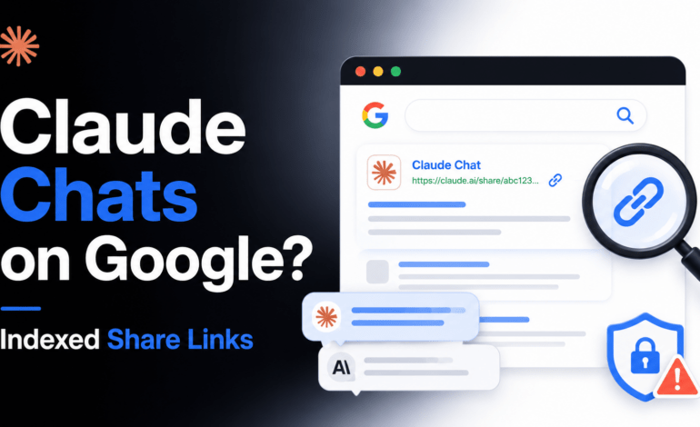 Claude shared conversations appearing in Google search results