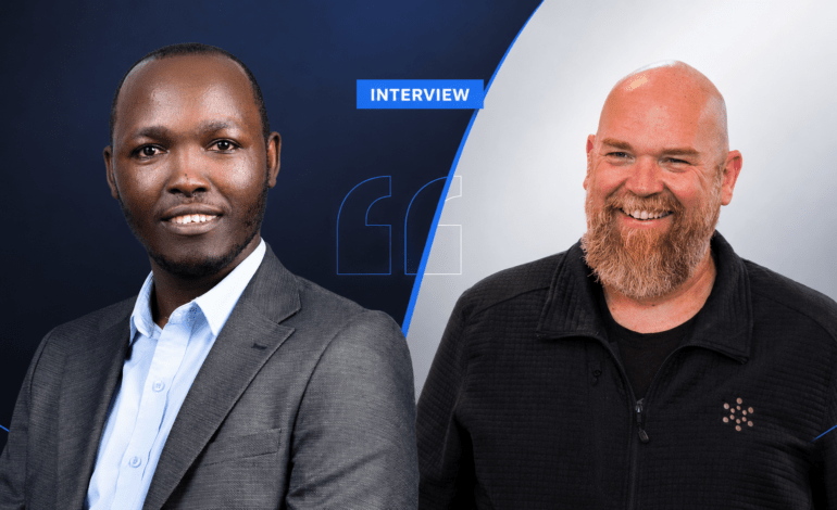 Blockwisely interviewer and Gridless CEO Erik Hersman discussing Bitcoin mining in Africa
