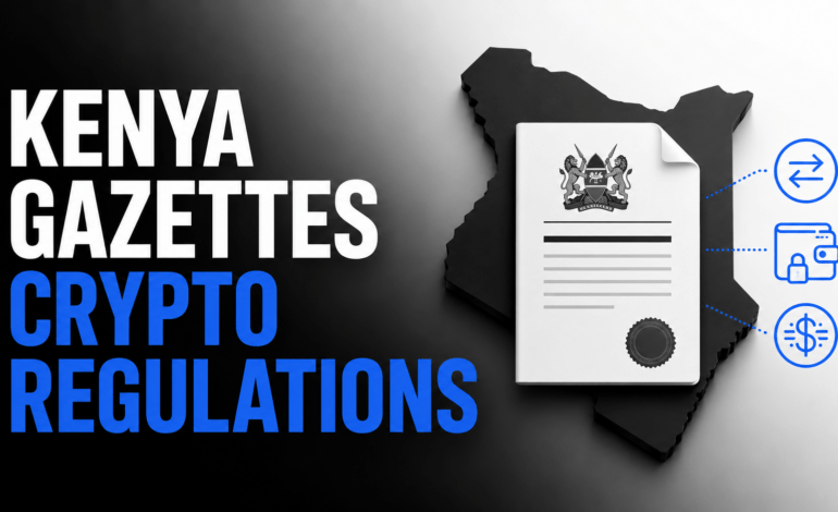 Kenya crypto regulations covering exchanges, wallets and stablecoins