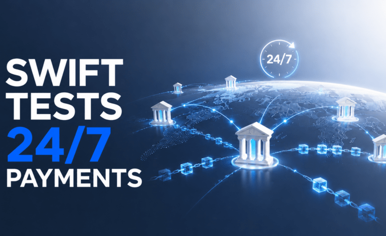 Swift tests 24/7 cross-border payments using blockchain connections between global banks