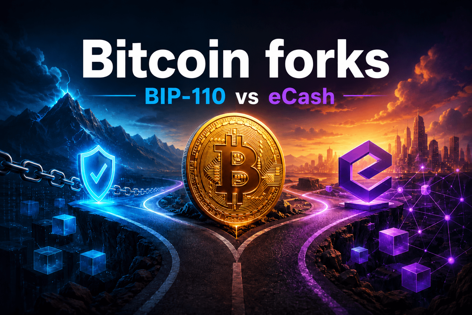 Bitcoin Faces Two Fork Events in August: BIP-110 and the eCash Hard Fork Explained