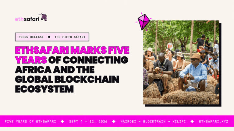 ETHSafari fifth anniversary celebrating five years of connecting Africa with the global blockchain ecosystem