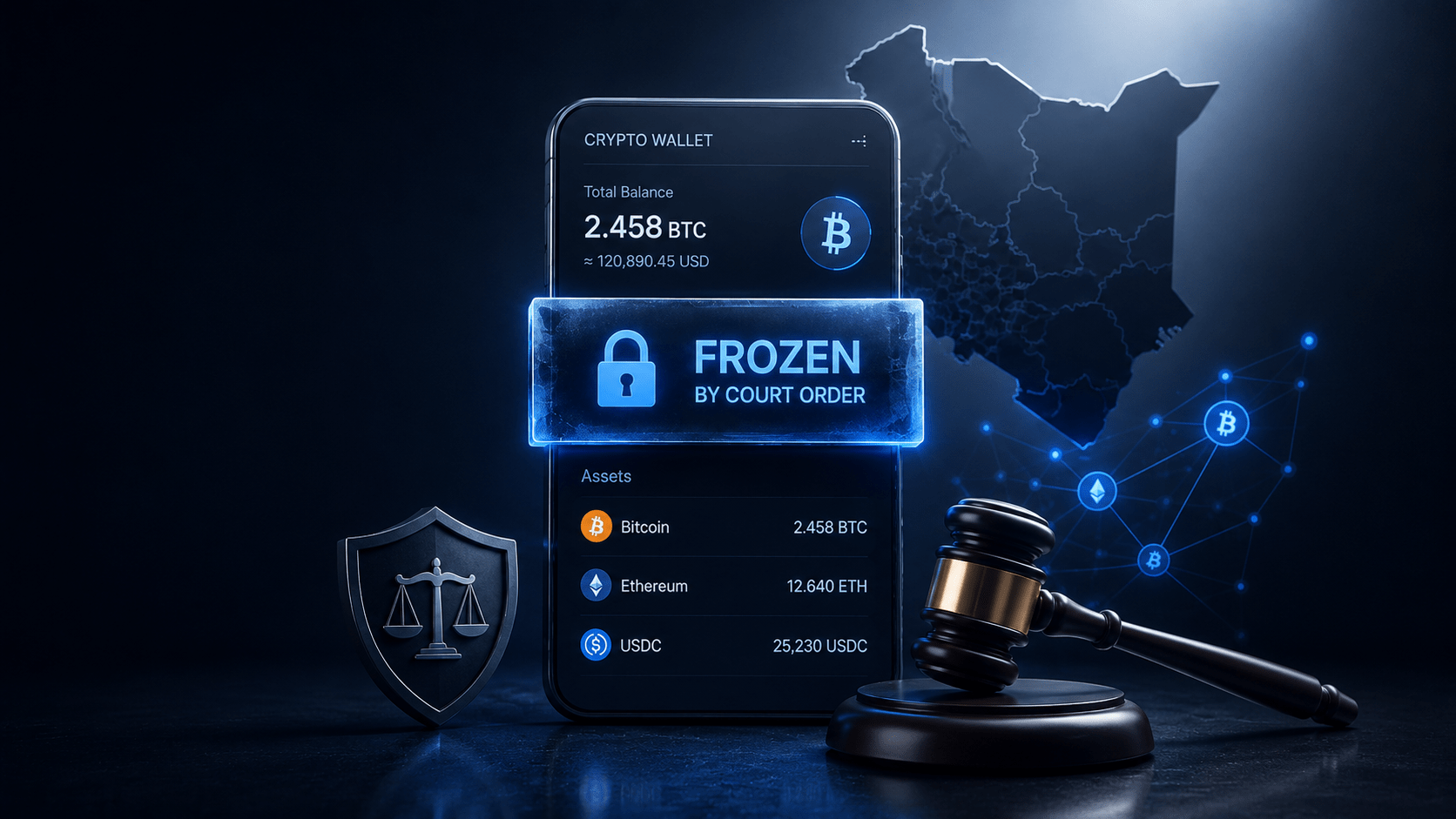 Kenya’s New Rules Allow Court-Ordered Seizure of Crypto Wallets Linked to Financial Crime