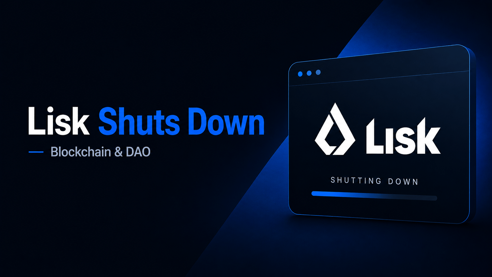 Lisk to Shut Down Blockchain and DAO, Ending a Major Funding Channel for Emerging-Market Web3 Startups