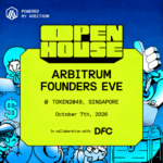 Arbitrum Founders Eve and Pitch Competition, Singapore 🇸🇬