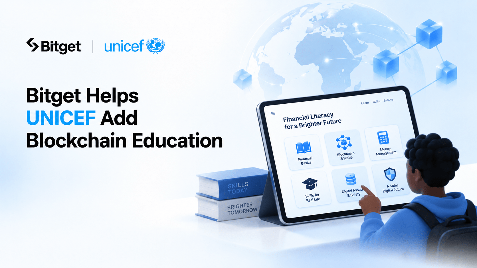 Bitget Helps UNICEF Add Blockchain Education to New Financial Literacy Course