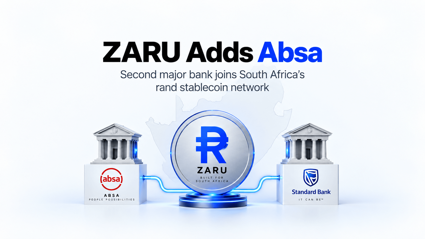 ZARU Adds Absa as Second Major Bank Behind Its Rand Stablecoin Network