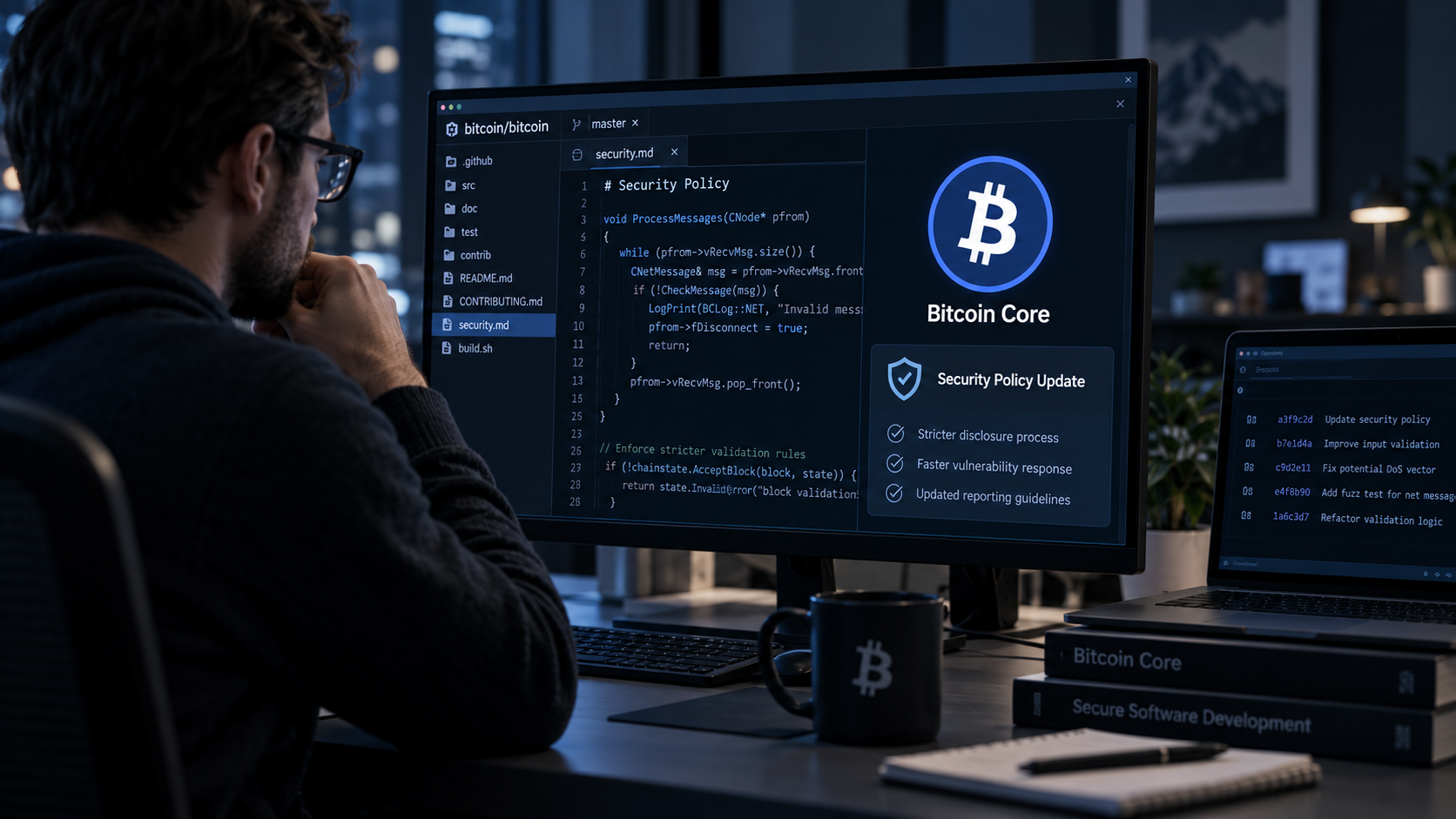 Bitcoin Core Changes Security Policy as AI Makes Hidden Bugs Easier to Find