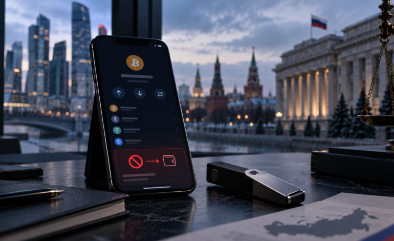Russia Tightens Crypto Rules, Restricts Self-Custody Wallet Transfers
