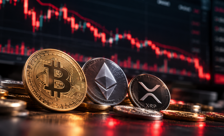 Crypto Market Loses $100 Billion as Bitcoin, Ethereum and XRP Slide