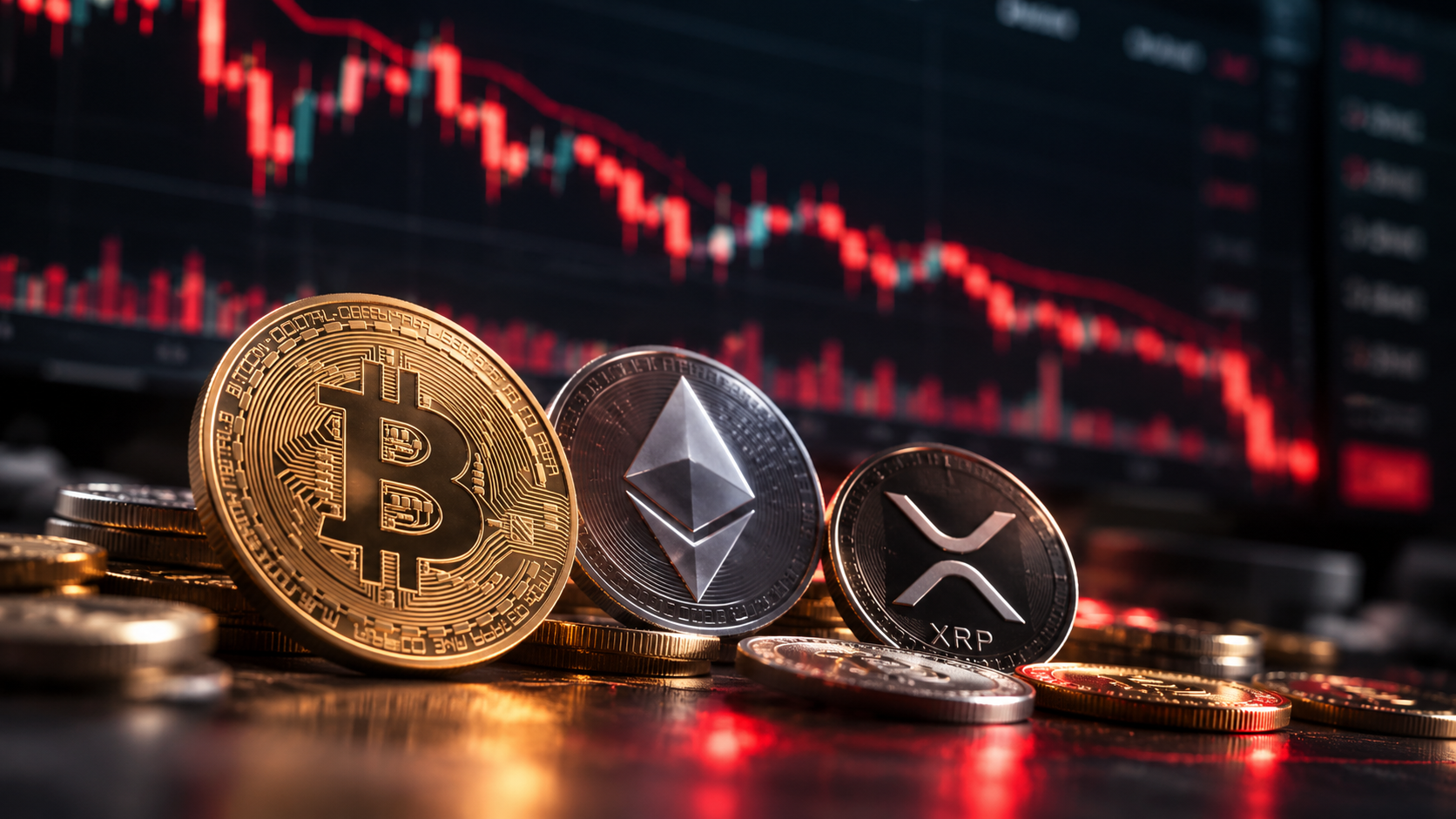 Crypto Market Loses $100 Billion as Bitcoin, Ethereum and XRP Slide